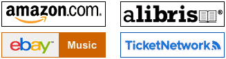 Amazon.com/Alibris.com/eBay Music/Ticketnetwork