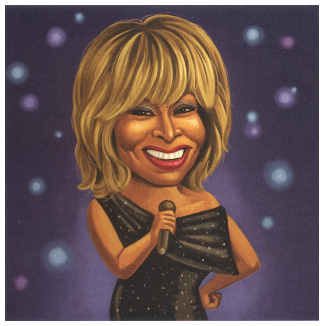 Tina Turner portrait