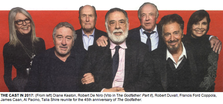 'The Godfather' cast in 2017