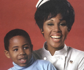 Marc Copage and Diahann Carroll