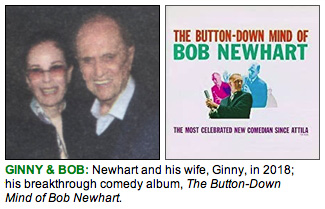 Ginny and Bob Newhart, 'The Button-Down Mind of Bob Newhart'