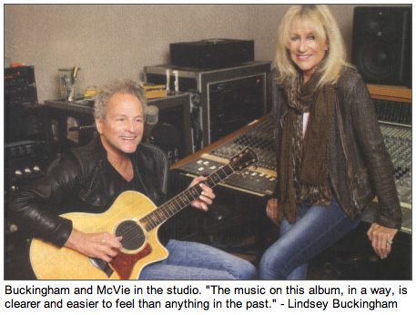 Lindsey Buckingham and Christine McVie