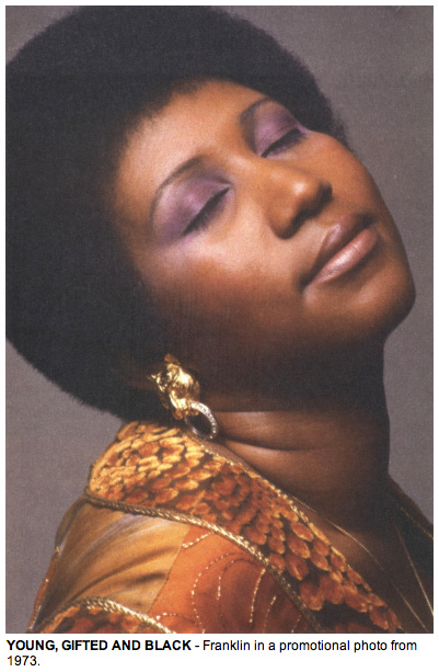 Aretha Franklin in 1973