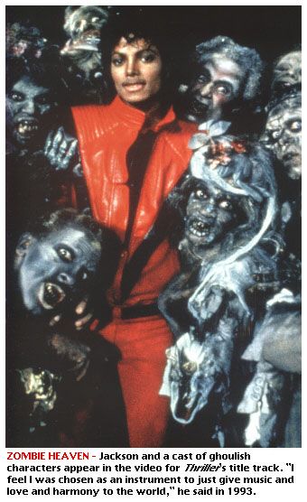 Michael Jackson in 'Thriller'