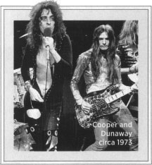 Alice Cooper and Dennis Dunaway