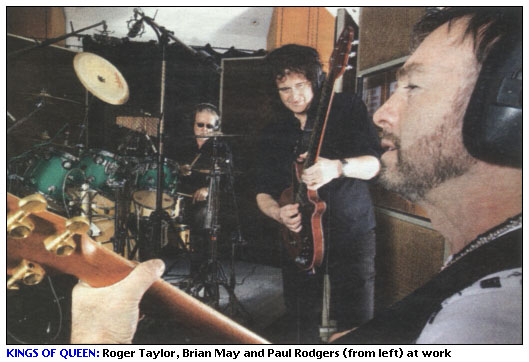 Roger Taylor, Brian May & Paul Rodgers