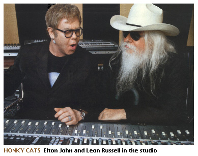 Elton John and Leon Russell