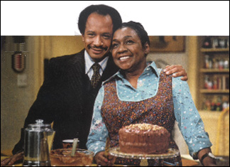 Sherman Hemsley and Isabel Sanford