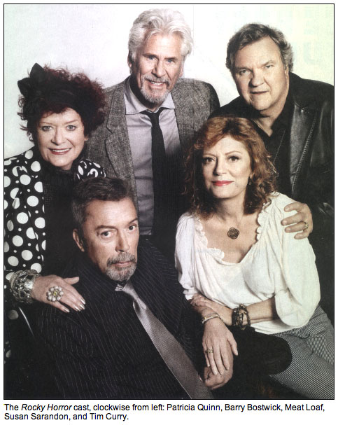 Patricia Quinn, Tim Curry, Barry Bostwick, Susan Sarandon, Meat Loaf